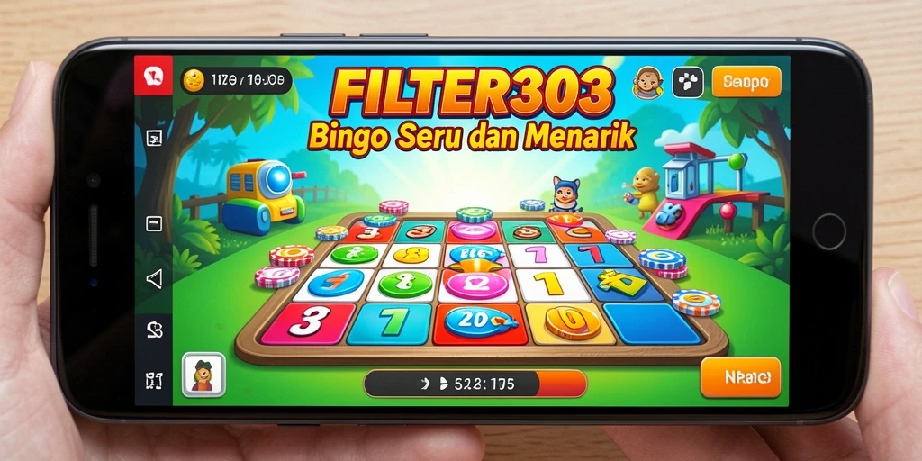 Tampilan gameplay Bingo FILTER303 yang seru dan interaktif.