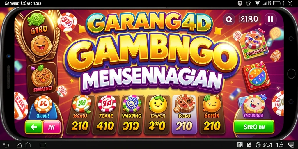 Tampilan gameplay GARANG4D yang menarik dengan tema Bingo.