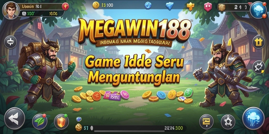 Screenshot utama MEGAWIN188 menampilkan gameplay Idle yang mengasyikkan.