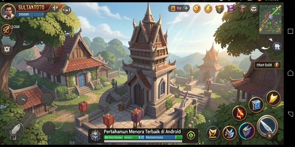Tampilan gameplay SULTANTOTO yang menegangkan dan menarik.